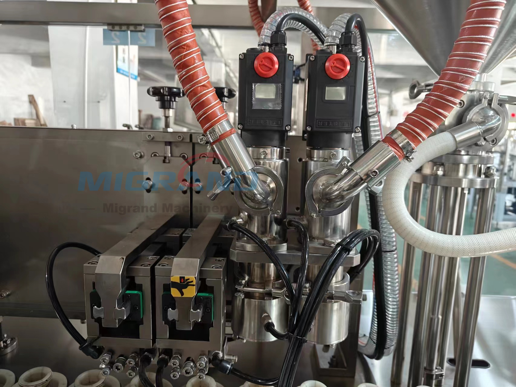 LEISTER double-heating system (with tempering system)-1 نظام التسخين المزدوج LEISTER (مع نظام التقسية)-1