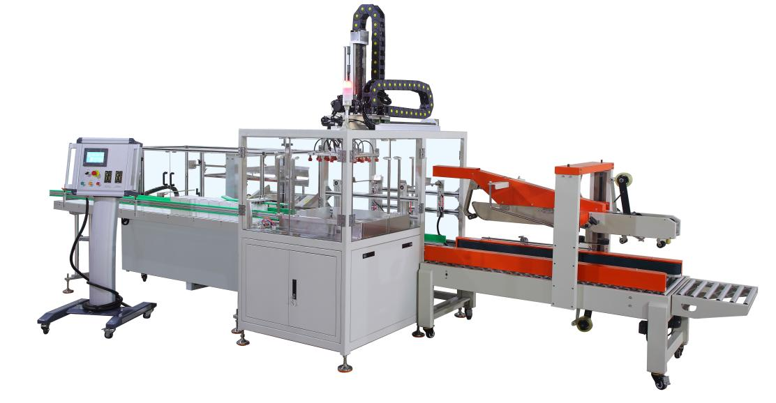 encasing packing line تغليف خط التعبئة