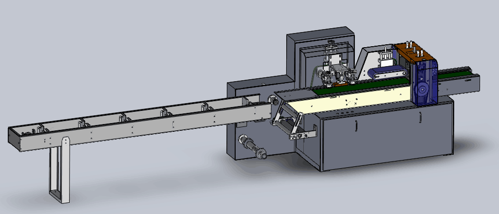 ماكينة تغليف الوسائد