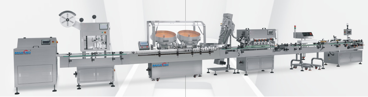 خط تعبئة حبوب منع الحمل الأربعة رؤوس