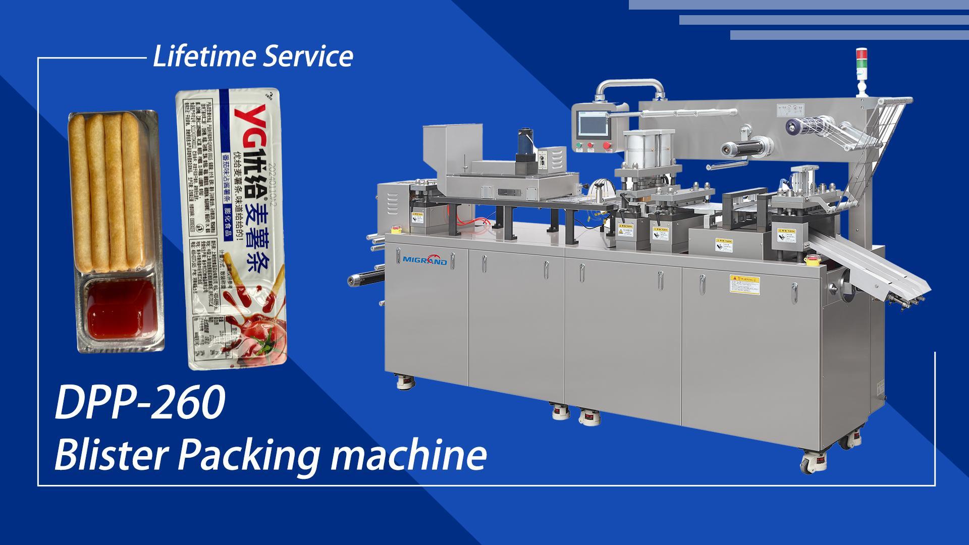 آلة تغليف الفقاعة لأكواب البسكويت والكاتشب من إيران