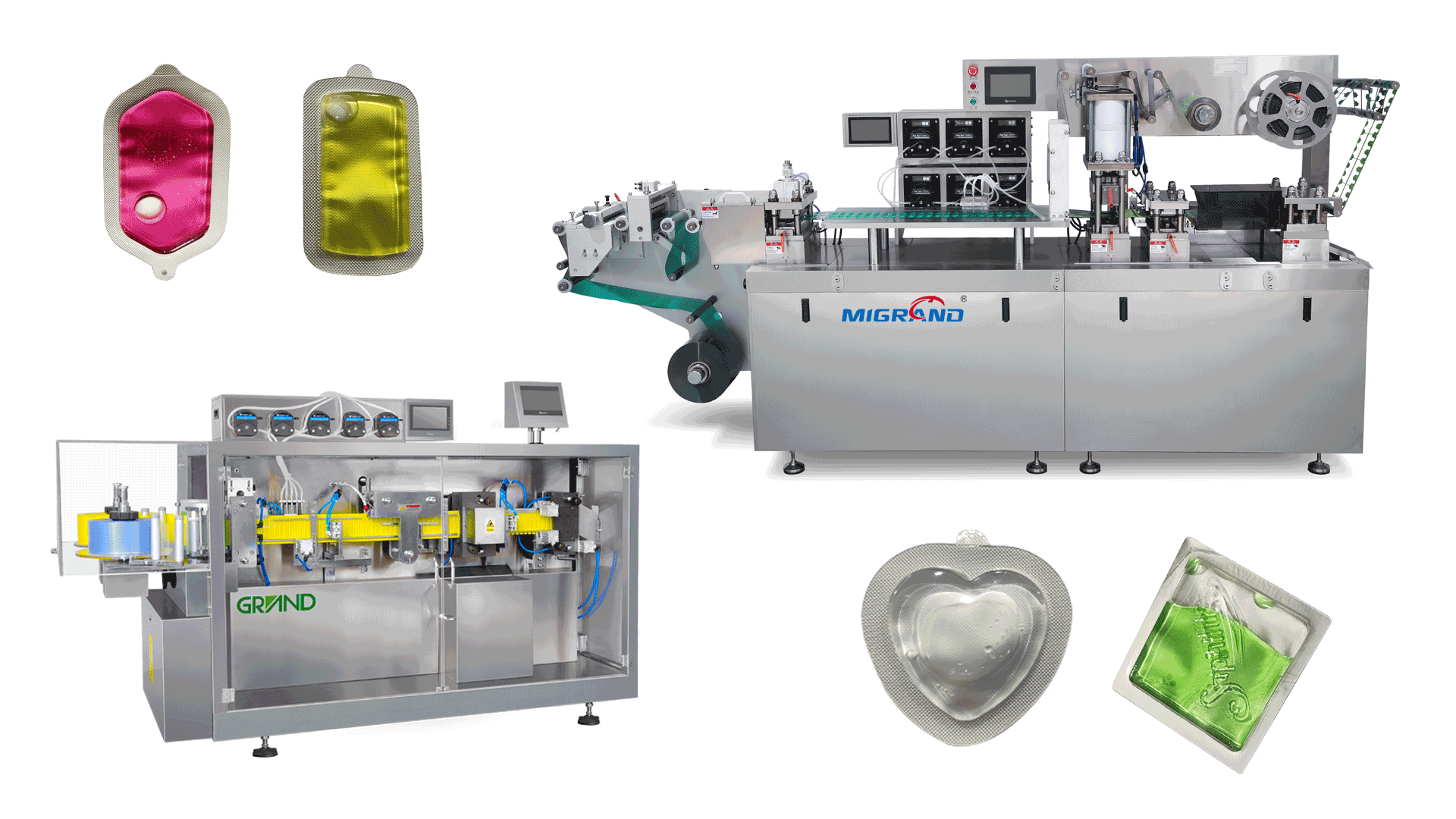 عمودي مقابل آلات تغليف العطور الغشاء الأفقي