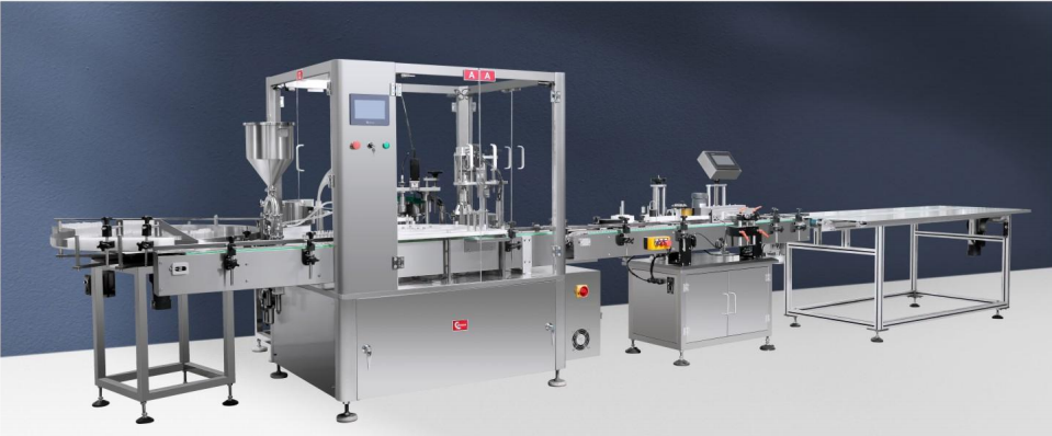 Zhjy-50 زجاجة ملء وتسجيل آلة الزيت العطري