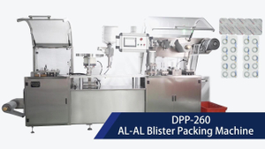 DPP-260 Alu / Alu Tablet Blister آلة التعبئة