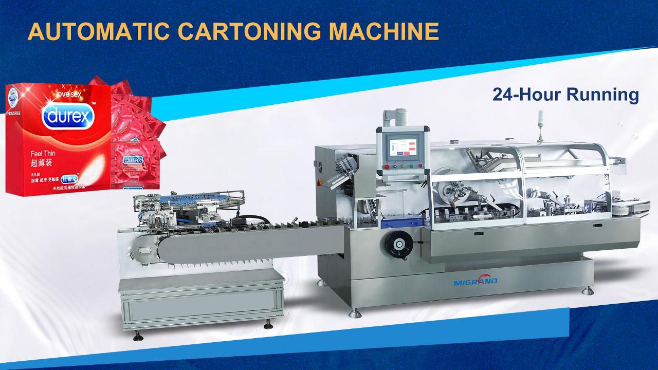 تصدير إلى آلة كرتونينغ الواقي الذكري في تايلاند