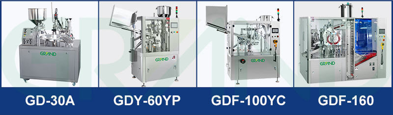 قائمة المنتجات آلة تعبئة وختم الأنبوب